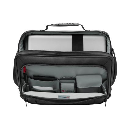Wenger - Bolsa para computador portátil 10 l 15,6 com bolsa para tablet 10 Insight preto