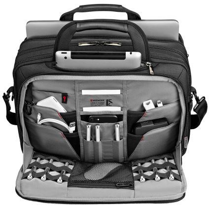 Wenger - Bolsa para computador portátil 19 l 14-16 com bolsa para tablet 10 BC Estrela preto