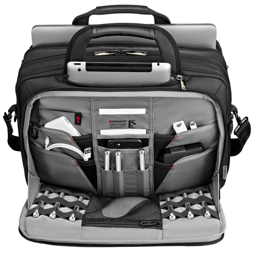 Wenger - Bolsa para computador portátil 19 l 14-16 com bolsa para tablet 10 BC Estrela preto