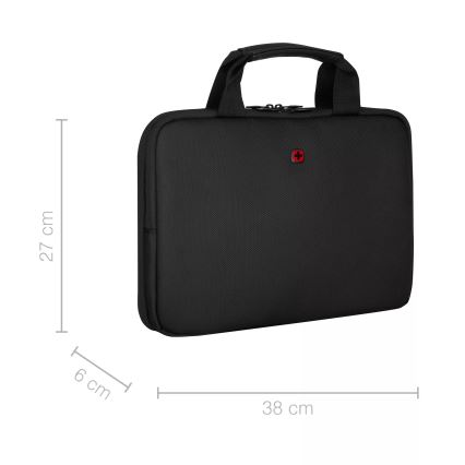 Wenger - Bolsa para computador portátil 6 l 14 Guyde preto
