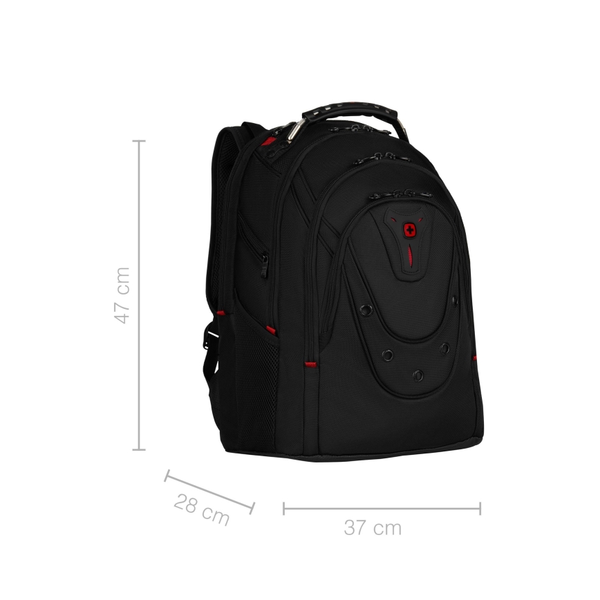Wenger - Mochila para portátil 26 l 17 com bolso para tablet 10 Ibex Ballistic Deluxe