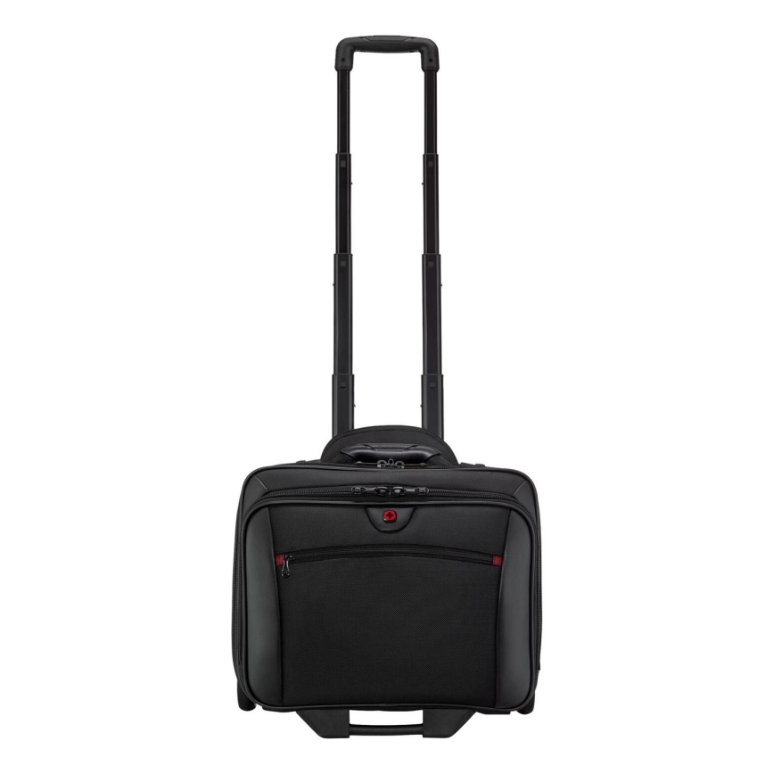 Wenger - Mala de viagem com rodas 23 l 17“ + saco para portátil 15,4” Potomac preto