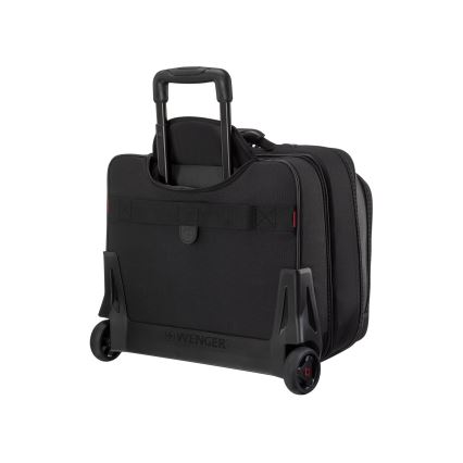 Wenger - Mala de viagem com rodas 23 l 17“ + saco para portátil 15,4” Potomac preto