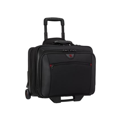 Wenger - Mala de viagem com rodas 23 l 17“ + saco para portátil 15,4” Potomac preto