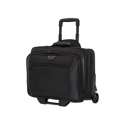 Wenger - Mala de viagem com rodas 23 l 17“ + saco para portátil 15,4” Potomac preto