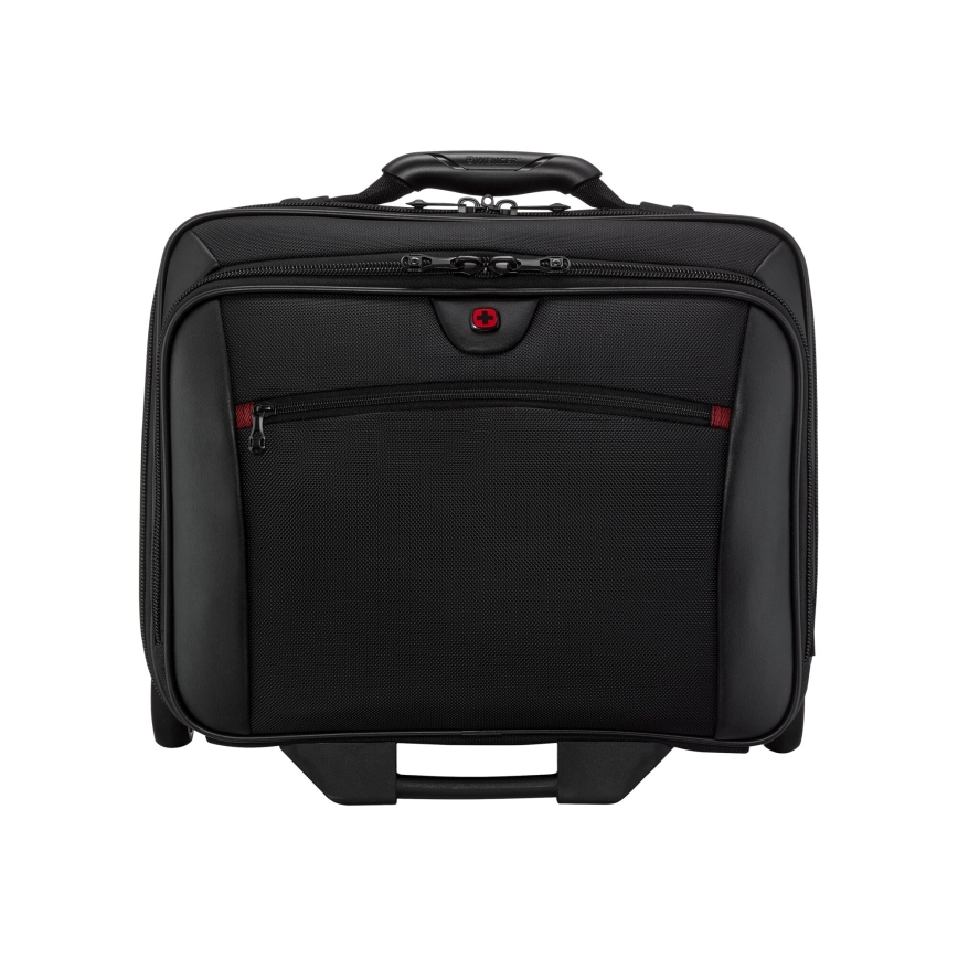 Wenger - Mala de viagem com rodas 23 l 17“ + saco para portátil 15,4” Potomac preto