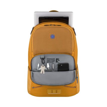 Wenger - Mochila para computador portátil 22 l 15,6 com bolsa para tablet 10 Trayl amarelo