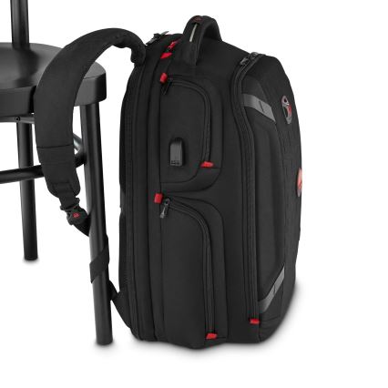 Wenger - Mochila para computador portátil 29 l 17,3'' com bolsa para tablet 12 Leitor One preto