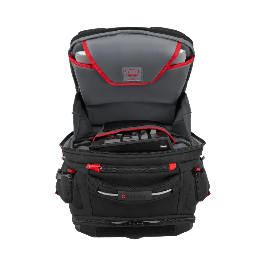 Wenger - Mochila para computador portátil 29 l 17,3'' com bolsa para tablet 12 Leitor One preto