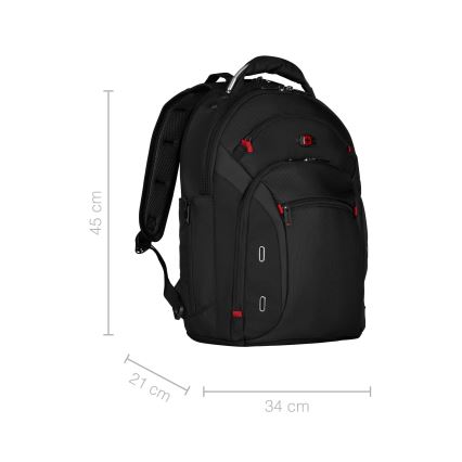 Wenger - Mochila para portátil 20 l 15 com bolso para tablet 10 Gigabyte preta