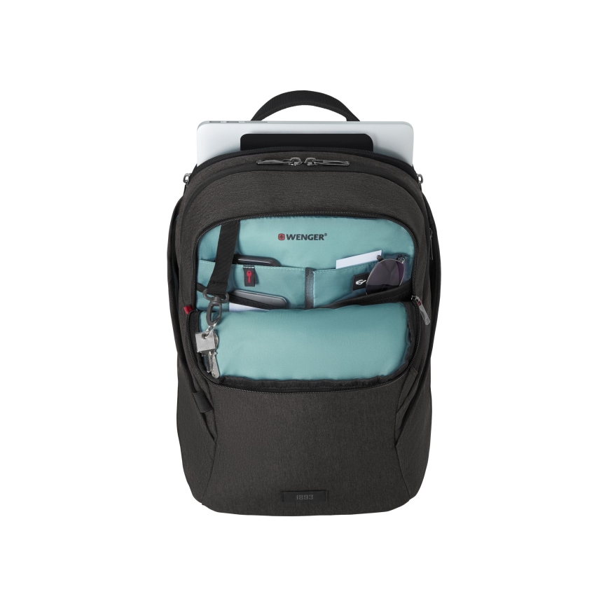 Wenger - Mochila para portátil 21 l 16 com bolso para tablet 10 MX Light preta