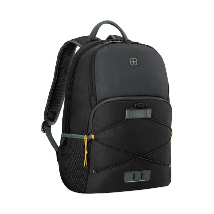 Wenger - Mochila para portátil 22 l 15,6 con bolsillo para tablet de 10 Trayl negra