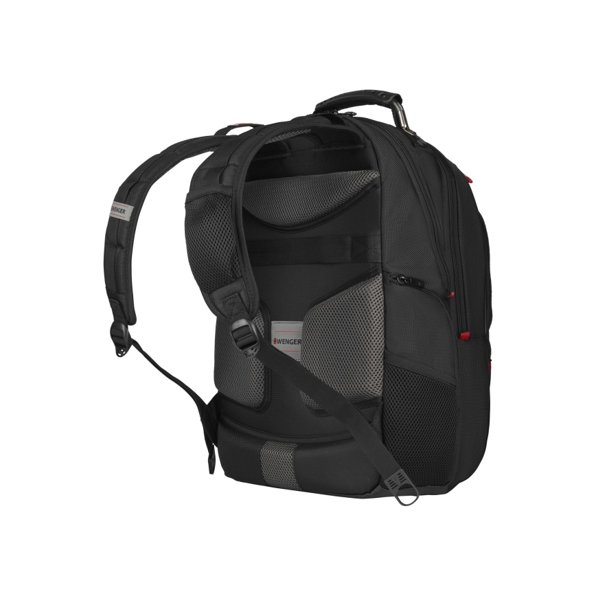 Wenger - Mochila para portátil 25 l 16 com bolso para tablet 10 Pegasus Deluxe preta