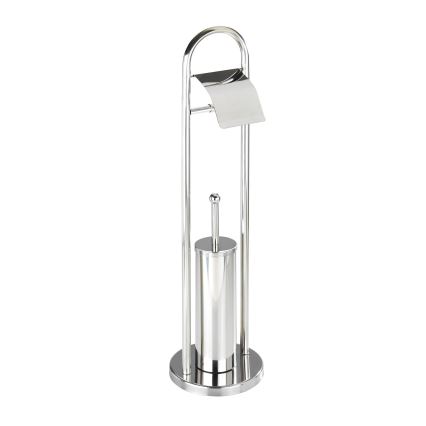 WENKO 16993100 - Conjunto para WC VASTO 22x81 cm inox/prateado