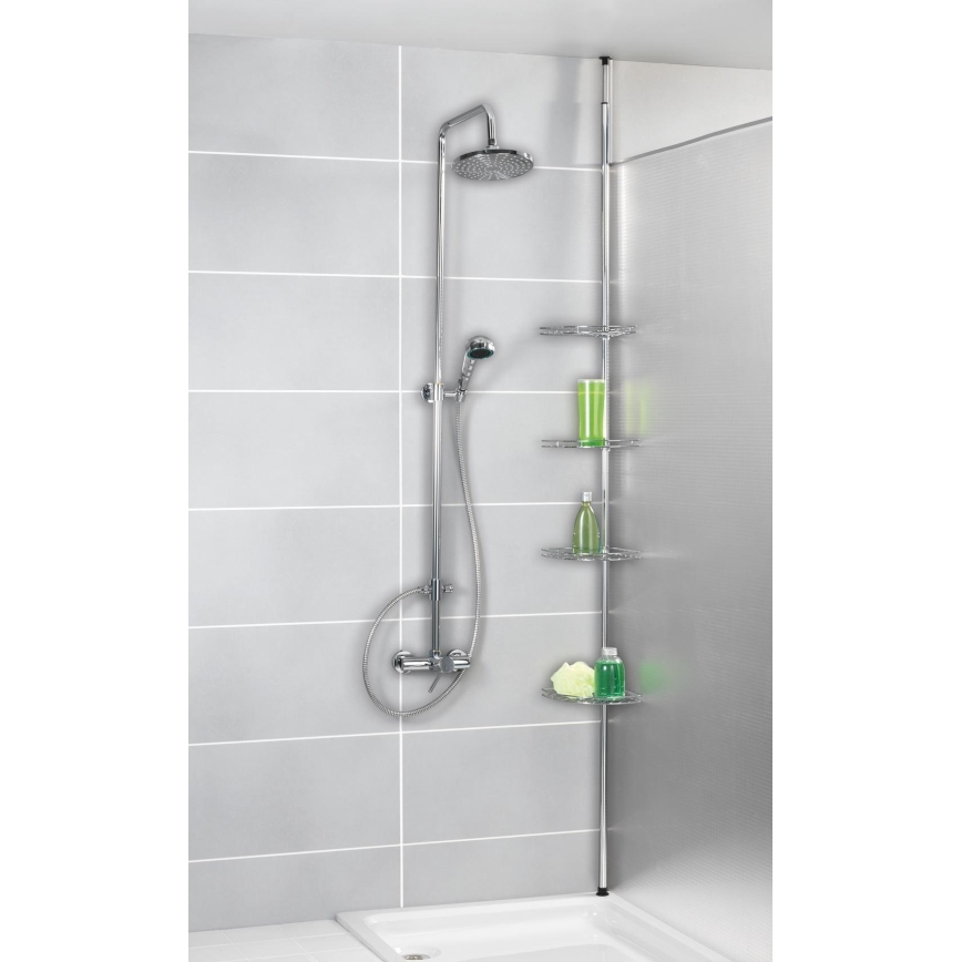 WENKO 18596100-Peça de canto PREA 28x200 cm aço inoxidável/cromado brilhante