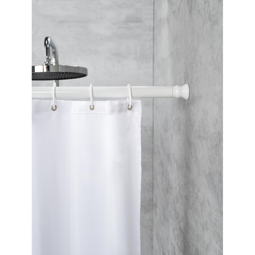 WENKO 19206100 - Barra de duche FLEX 110 cm branca