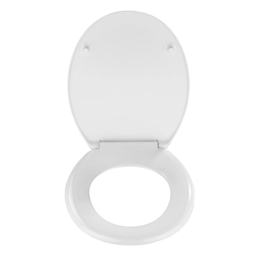 WENKO 19539100-WC assento de sanita VIGONE 37,5x45 cm branco/prateado