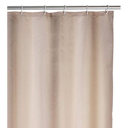 WENKO 20045100 - Cortina de duche 180x200 cm bege