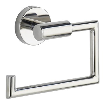 WENKO 20216100 - Suporte para papel higiénico BOSIO SHINE 15x10,5 cm aço inoxidável/prateado