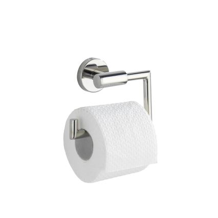 WENKO 20216100 - Suporte para papel higiénico BOSIO SHINE 15x10,5 cm aço inoxidável/prateado