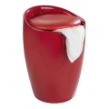WENKO 20624100 - Banqueta CANDY 36x50,5 cm vermelha/preta