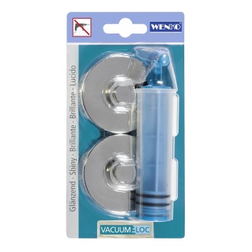 WENKO 20643100 – Adaptador CLA+PREM+STYLE AD VL 6x2,8 cm cromado brilhante