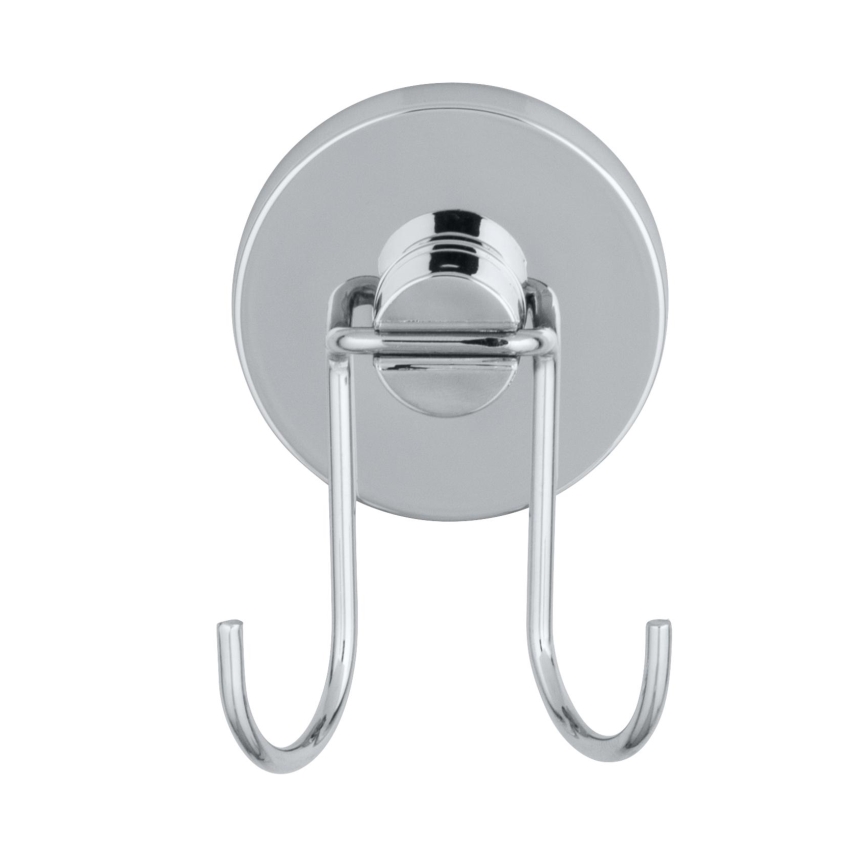 WENKO 20877100 - Rodo VACUUM-LOC redondo em aço inox 24,5x25 cm, cromado brilhante/prateado