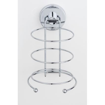 WENKO 20896100 - Suporte para secador VACUUM-LOC MILAZZO 12x17 cm cromado brilhante