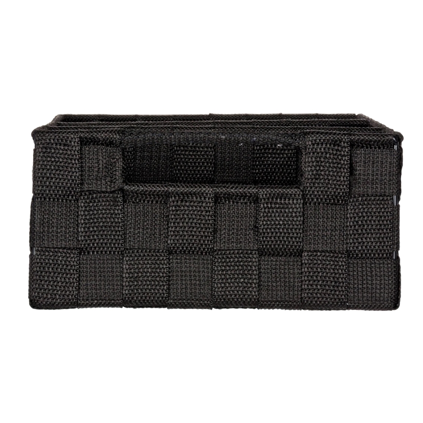 WENKO 20978100 - Organizador ADRIA 32x21 cm preto