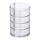 WENKO 20990100 - Organizador TOWER 11,5x17,5 cm transparente