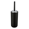 WENKO 21210100 - Escova de WC BRASIL 10x37 cm preta/cromado brilhante