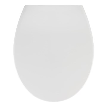 WENKO 21903100-WC Assento para WC SAMOS 44,5x37,5 cm branco/prateado