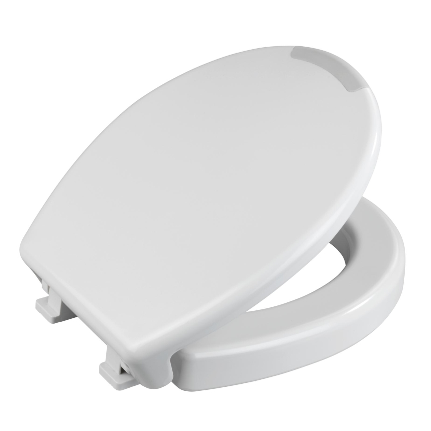WENKO 21905100-Assento de sanita SECURA 37x44 cm branco/cinzento