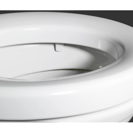 WENKO 21905100-Assento de sanita SECURA 37x44 cm branco/cinzento