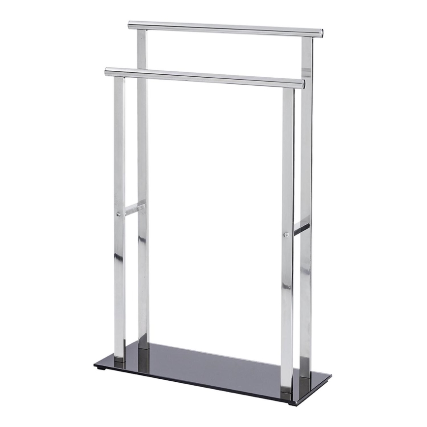 WENKO 22089100 – Cabideiro LAVA 52x81,5 cm aço inoxidável/prateado/preto