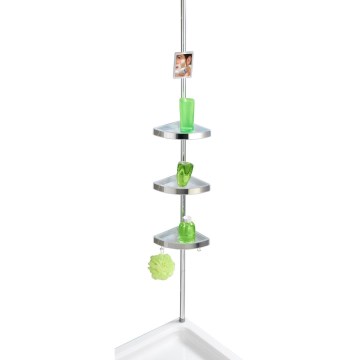 WENKO 22124100 - Elemento de canto PREMIUM 27,5x260 cm prateado