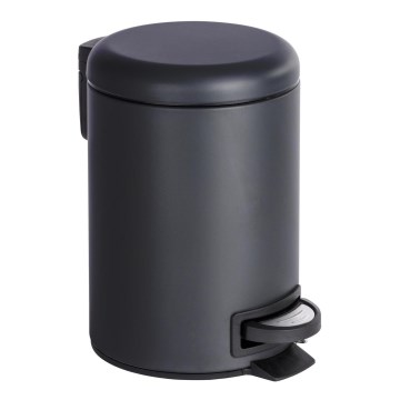 WENKO 22143800 - Cesto LEMAN 17x25 cm preto