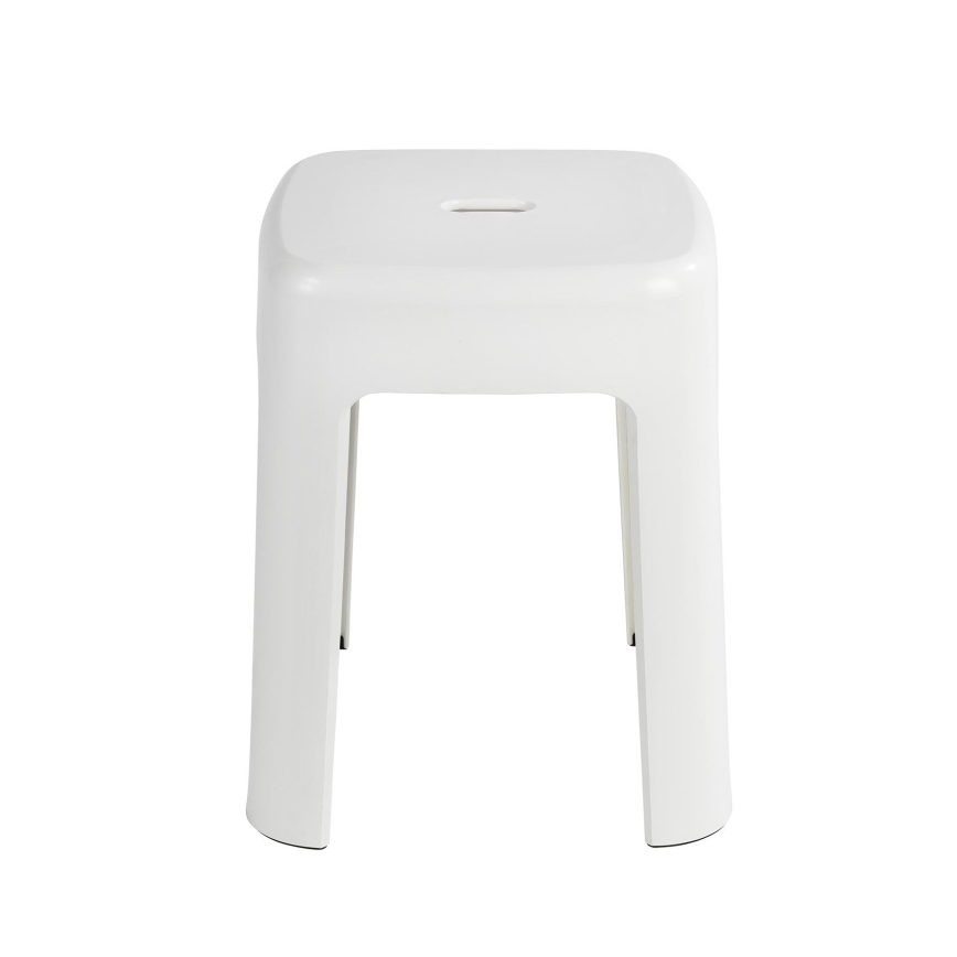 WENKO 22160100 - Banqueta ALASKA 37x45,5 cm branca