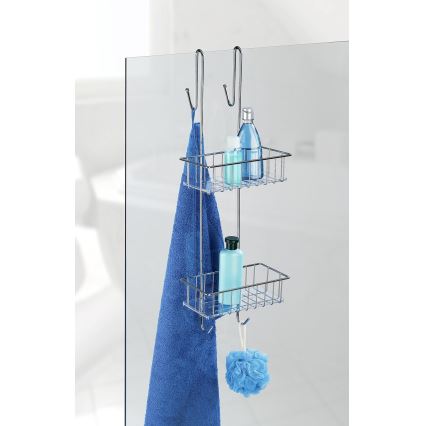 WENKO 22213100 - Suporte ALDO 24,5x70 cm inox/prateado