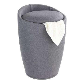 WENKO 22448100 - Banqueta CANDY 36x50,5 cm cinzenta/preta