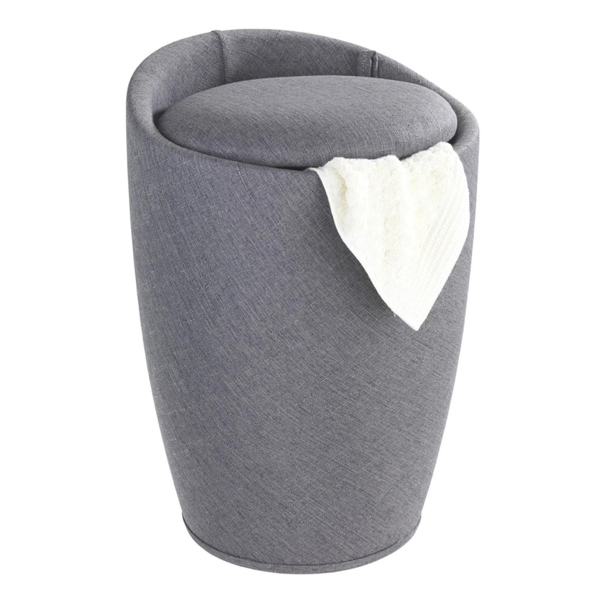 WENKO 22448100 - Banqueta CANDY 36x50,5 cm cinzenta/preta