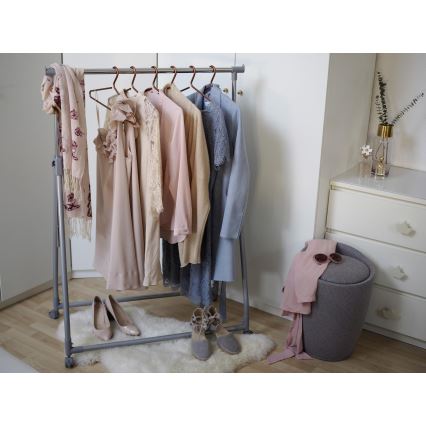 WENKO 22448100 - Banqueta CANDY 36x50,5 cm cinzenta/preta