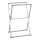 WENKO 22476100 - Suporte para toalhas LAVA 53,5x80,5 cm aço inoxidável/prateado