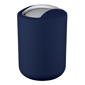 WENKO 22520100 - Cesto BRASIL 14x21 cm azul/cromado brilhante