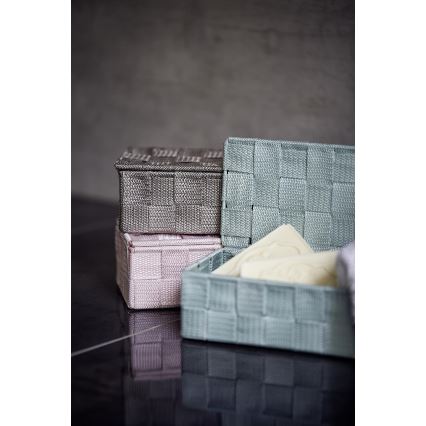 WENKO 22572100 - Organizador ADRIA 18 x 10 cm bege