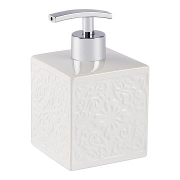 WENKO 22650100 - Dispensador de sabão CORDOBA 500 ml branco