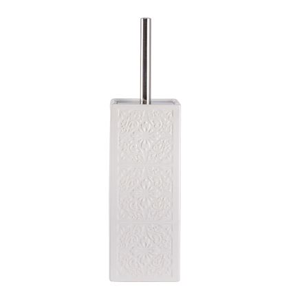 WENKO 22651100 - Escova de WC CORDOBA 9,5x35 cm branca