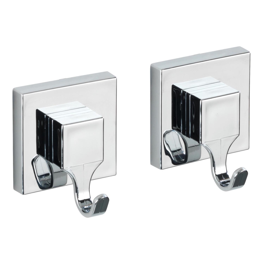 WENKO 22688100-Gancho VACUUM-LOC QUADRO ED 6x7 cm prateado/cromado brilhante