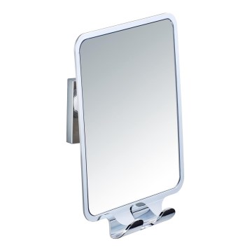 WENKO 22693100 - Espelho de maquilhagem VACUUM-LOC QUADRO ED 14x19,5 cm cromado brilhante