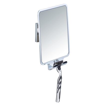 WENKO 22693100 - Espelho de maquilhagem VACUUM-LOC QUADRO ED 14x19,5 cm cromado brilhante